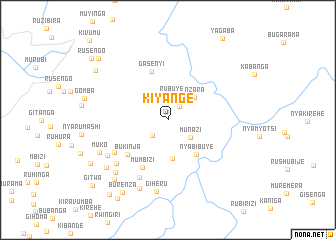 map of Kiyange