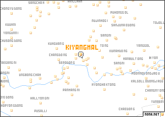 map of Kiyang-mal