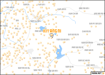 map of Kiyang-ni