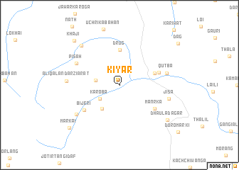 map of Kiyār