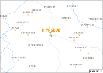 map of Kiyasovo