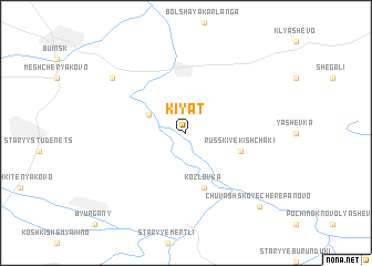 map of Kiyat\