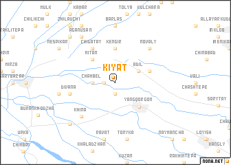 map of Kiyat