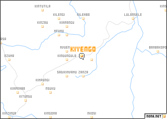 map of Kiyengo