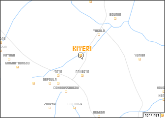 map of Kiyéri