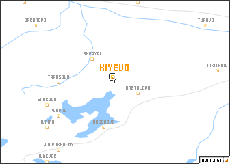 map of Kiyevo