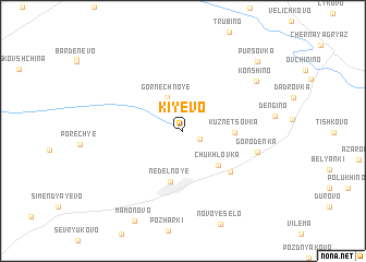 map of Kiyevo