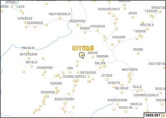 map of Kiynda