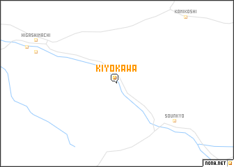 map of Kiyokawa