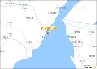 map of Kiyonga