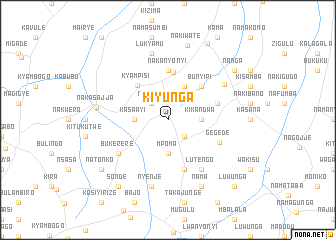map of Kiyunga