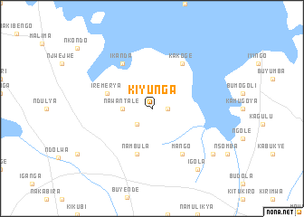 map of Kiyunga