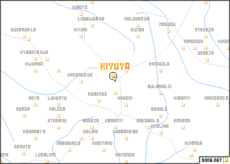 map of Kiyuya