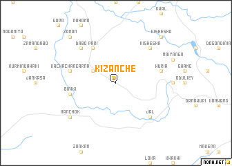 map of Kizanche