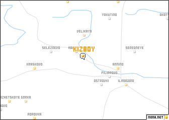 map of Kizboy