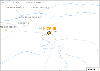map of Kizema