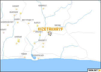 map of Kizetakhayf
