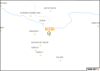 map of Kizgi