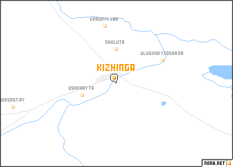 map of Kizhinga