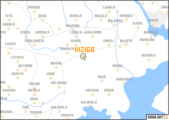 map of Kizigo
