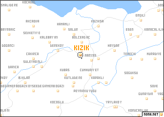 map of Kızık