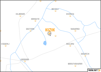 map of Kızık