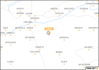 map of Kızık