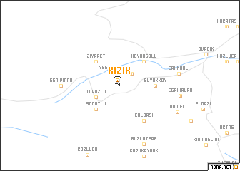 map of Kızık