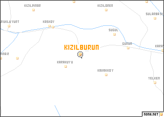 map of Kızılburun
