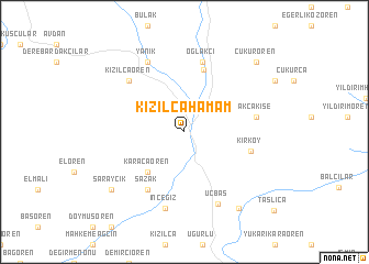map of Kızılcahamam