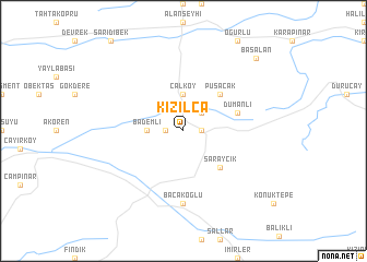 map of Kızılca