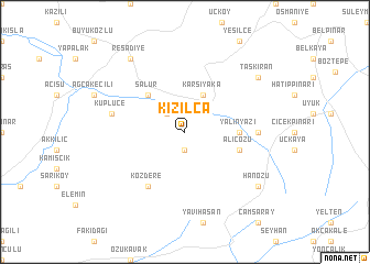 map of Kızılca