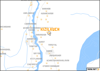 map of Kizilkuch