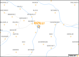 map of Kızıllı