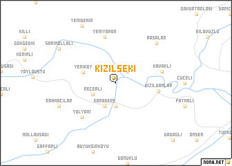 map of Kızılseki