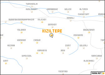 map of Kızıltepe