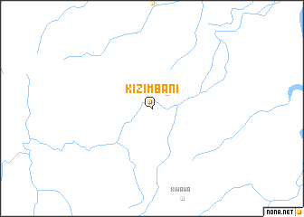 map of Kizimbani