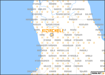 map of Kizimcheli