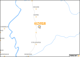 map of Kizinga