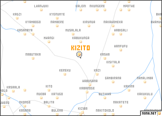 map of Kizito