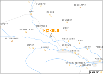 map of Kizkala