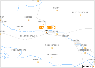 map of Kizlovka