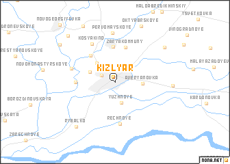 map of Kizlyar