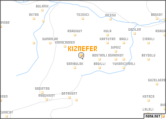 map of Kıznefer