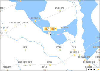 map of Kizoum