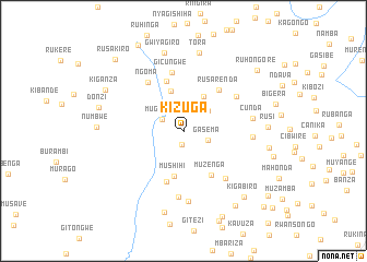 map of Kizuga