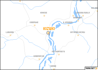 map of Kizuki