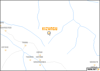 map of Kizungu