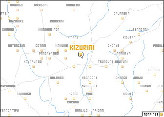 map of Kizurini