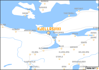 map of Kjellasviki